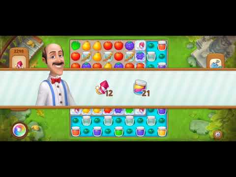 Gardenscapes Level 2298 Walkthrough "No Boosters Used"