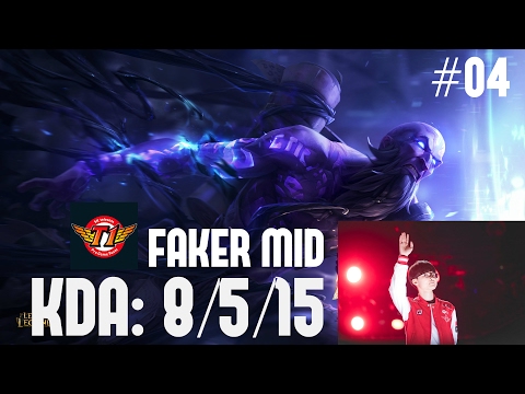 SKT T1 Stream: SKT T1 Faker MID Ryze vs Jayce SoloQ Challenger #04