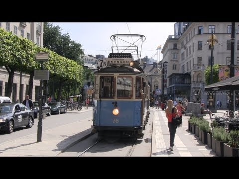 Spårvagn SS A1 76 + B19 846 Svenska Spårvägssällskapet Djurgårdslinjen Linje 7N