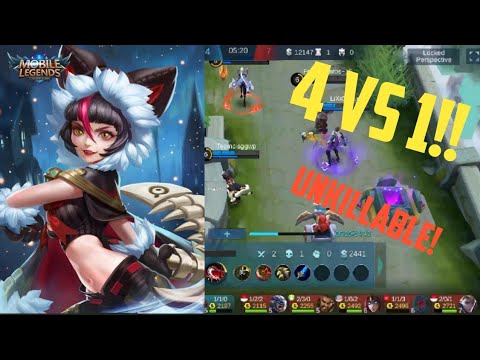 This is how you escape a 4v1 situation using Ruby! | mobile legend