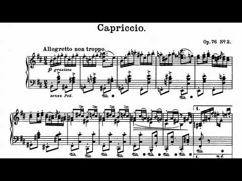 Johannes Brahms: Eight Piano Pieces Op. 76