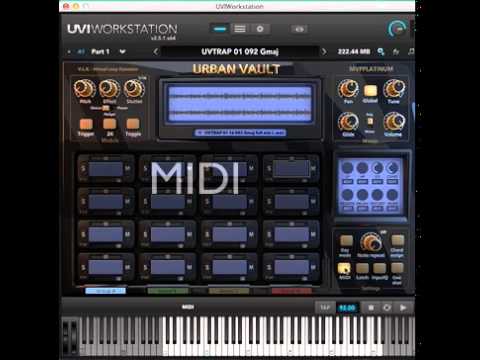 New URBAN VAULT Beat Making Software For EDM/TRAP/HIP HOP/R&B & POP