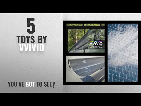 Top 10 Vvivid Toys [2018]: VViViD One Way Mirror Silver Window Film (60" x 6.5ft)