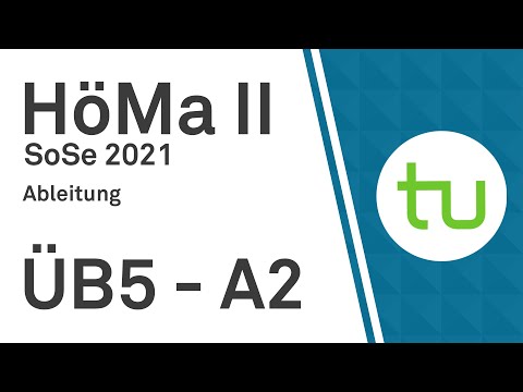 Ableitung - TU Dortmund, Höhere Mathematik II (BCI/BW/MLW)