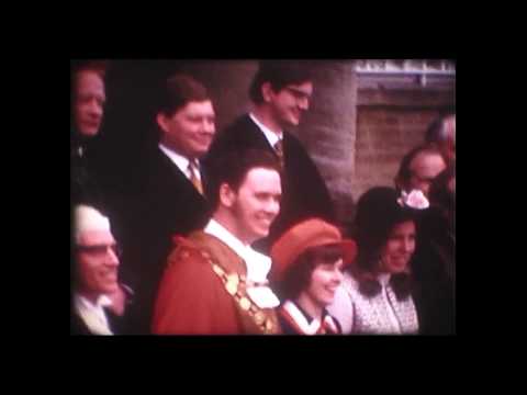 1972 Marlborough Mayor Making - Council Parade along the High Street