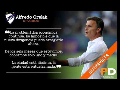 Entrevista a Alfredo Grelak 8 de agosto de 2016