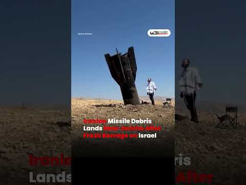 Iranian Missile Debris Reportedly Lands Near Jericho After Fresh Barrage on Israel