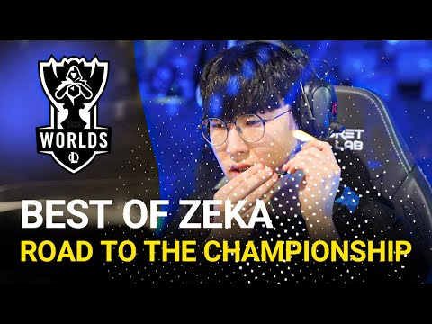 DRX Zeka Montage at World 2022 | Road To The Championship
