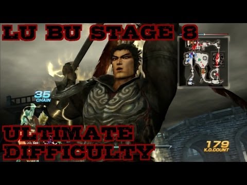 DW8XL: Lu Bu Story Mode Ultimate Difficulty - Battle of Xiaopei (Stage 8)