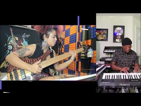 MOHINI DEY BASS | Decided to play alongside one of DARELL FREEMAN'S Instagram videos :)