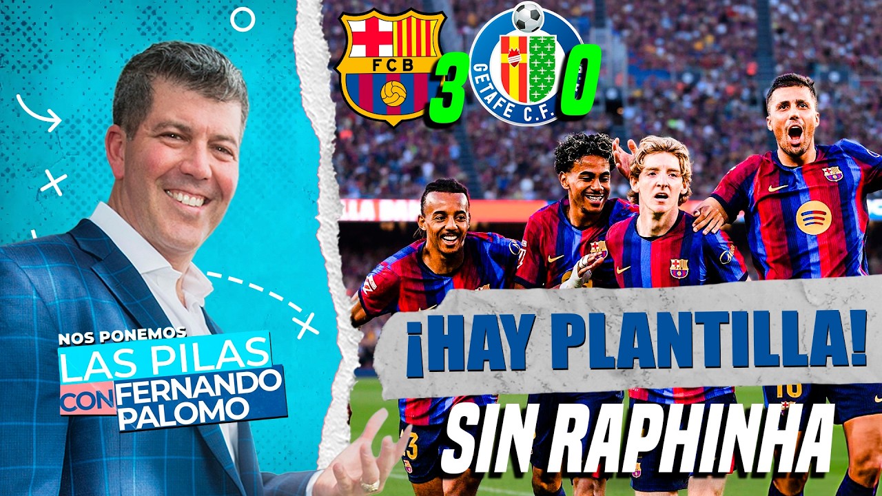 BARCELONA VS GETAFE 3-0 | NO HAY PAUSA QUE VALGA PARA EL BARCELONA