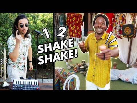 The Kiffness 🇿🇦 x Moussa Diarra 🇬🇭 - Kosh Kash Song // African Percussion (Live Looping Remix)