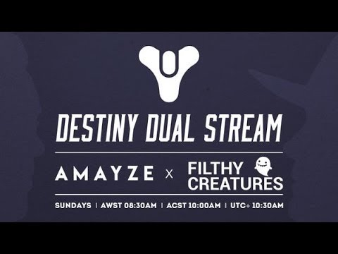 Destiny - Dual Game Stream - Campaign Mission Playthrough PT 4 [AU] (60 fps)