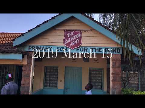 2019 March 15 - At the Salvation Army Thika Primary Blind School