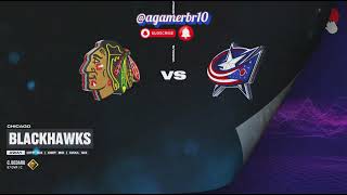 Playstation 🎮 NHL 25 GAMEPLAY • Chicago Blackhawks vs Columbus Blue Jackets 