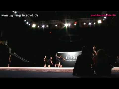 Belarus 3 balls 2 ropes Podium Training - World Cup Baku 2017