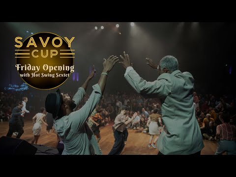 Savoy Cup 2022 - Friday Opening - MC Chester & Joyss Intro with the Hot Swing Sextet