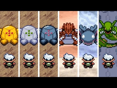 Pokemon Emerald - All Legendary Pokemon Locations