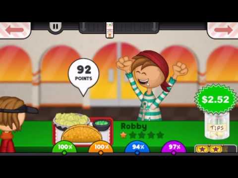 Papa's Taco Mia To Go! - Intro, Tutorial & Gameplay - YouTube