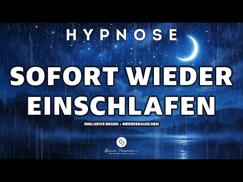 Aufgewacht? Schlafe sofort wieder ein. TIEFSCHLAF-HYPNOSE | Extrem stark! | Mit Geräuschkulisse