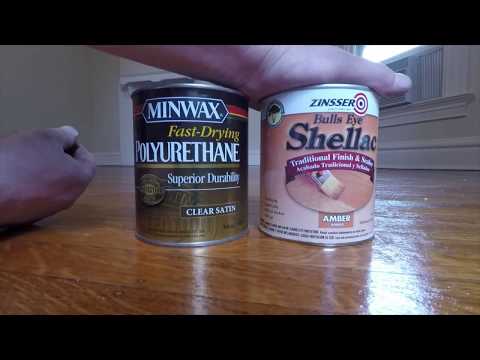 POLYURETHANE VS SHELLAC for your wood floors