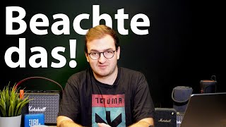 5 Tipps: Finde den perfekten Bluetooth-Lautsprecher!