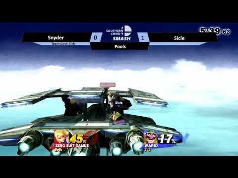 [SOS 4] Pools - TGG | Snyder (ZSS) vs Sicle (Wario)