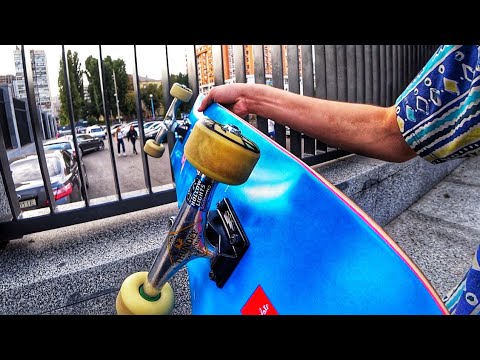 Vlados vs. Bike on a new skateboard for 10,000 rubles