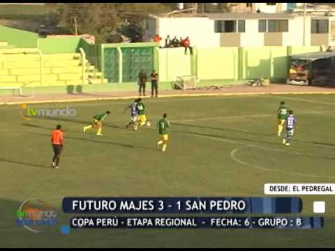 Futuro Majes 3 - 1 San Pedro / Copa Perú / Etapa Regional - Tvmundo Deportes 2014