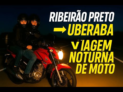 Viagem de Moto Titan 160 | Ribeirão Preto → Uberaba | Estrada, Aventuras e Dicas