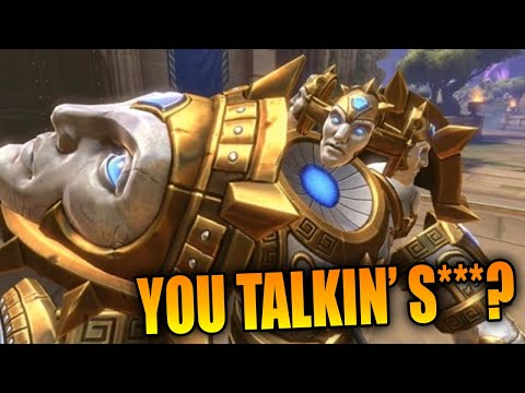 NERFED HACHI-MAN VS THE TRUE GOD ARGUS WAS A BATTLE - Masters Ranked Duel - SMITE