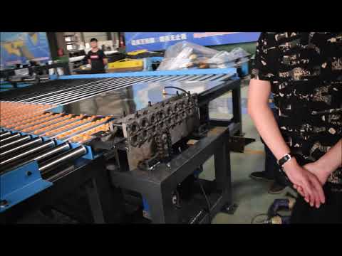 Auto duct line 5 U shape testing before delivery to Canada 20200716