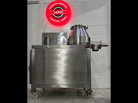 MEZCLA INDUSTRIAL DE SAL Y ACHIOTE EN TURBO MEZCLADOR (TURBO MIXER / HIGH SHEAR MIXER) | MPD