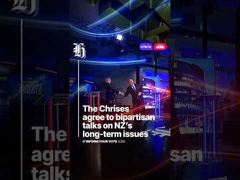 Thumbnail for The Chrises agree to bipartisan talks on NZ’s long-term issues
