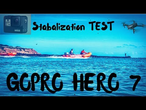 GoPro Hero 7 Black Review Extreme  Stabilisation Test Surf Rescue Boat