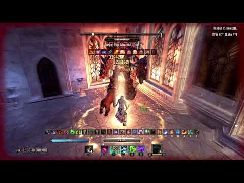 ESO - Magicka Warden - 120,689 dps - Greymoor