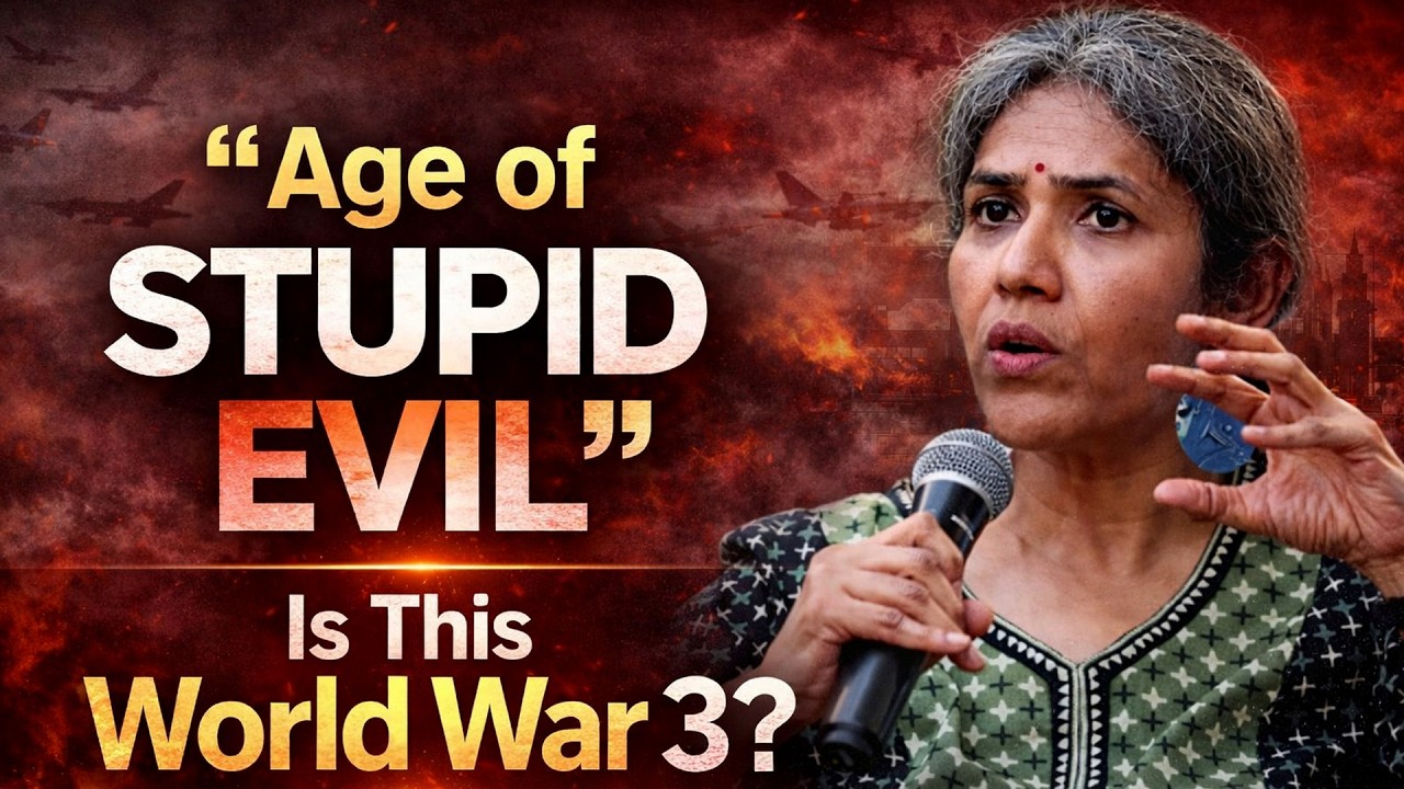 Seema Chishti on ‘Age of Stupid Evil’, War Economy & India’s Role | Full Speech