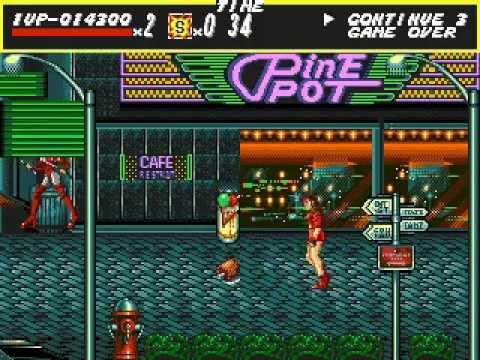 Streets of Rage 1 - Secret doors glitch