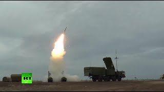 Видео: «Триумф» под Астраханью: ЗРС С-400 успешно поразили предполагаемого противника