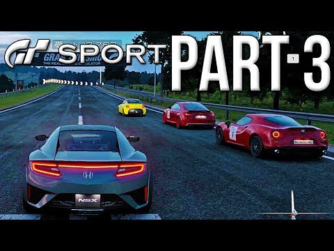 GRAN TURISMO SPORT Gameplay Walkthrough Part 3 - No commentary