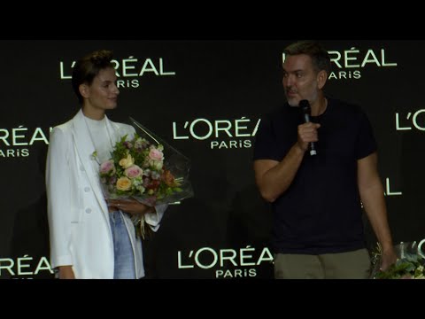 Nuria Rothschild y Duyos, ganadores de los Premios L'Oréal en MBFWM