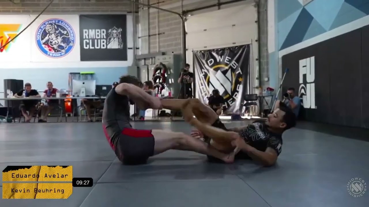 Midwest Finishers 19 - Kevin Beuhring vs Eduardo Avelar (Semi-Final Mens 185lb)