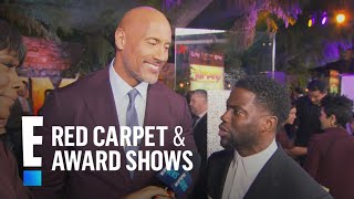 Kevin Hart Didn't Know He Was Being Slapped on "Jumanji" | E! Live from the Red Carpet
