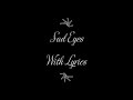 Sad eyes - Bruce Springsteen (Lyrics)