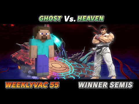 WeeklyVac 55 - SSBU - Ghost (Steve) vs Heaven (Ryu, Ken)