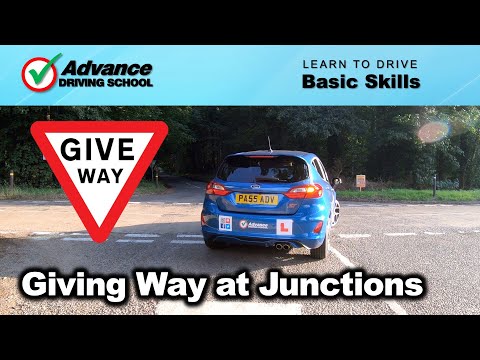 How To Give Way At Open & Closed Junctions