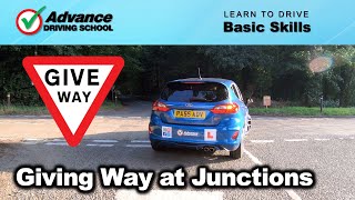 How To Give Way At Open & Closed Junctions