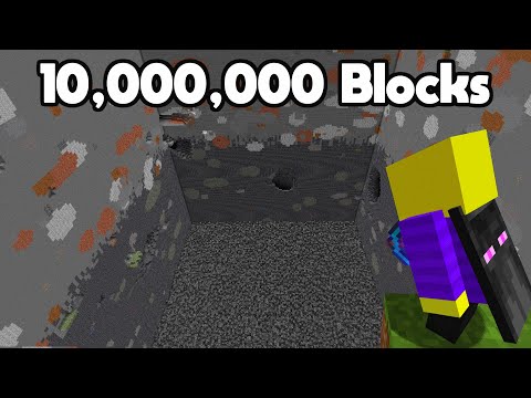 Minecraft Madness: Breaking 10M Blocks!