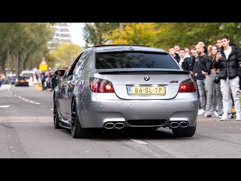 BMW M5 E60 with Eisenmann Exhaust - LOUD V10 Sounds !