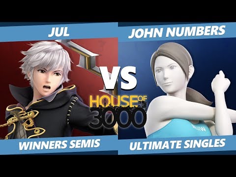 Xeno 204 Winners Semis - Jul (Robin) Vs. John Numbers (Wii Fit) Smash Ultimate - SSBU
